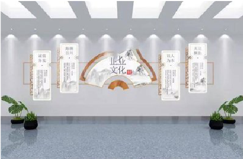 扬中企业文化墙设计的核心要素。