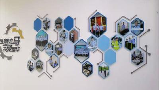 扬中文化墙最常见的做法。