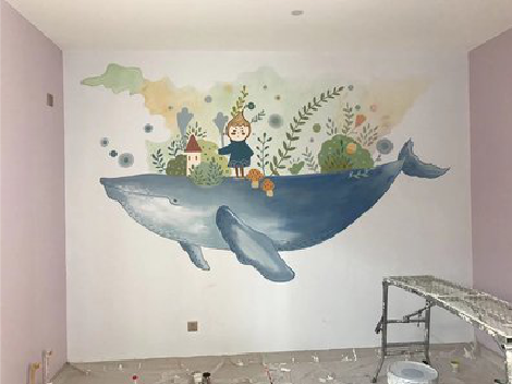 扬中手绘墙的特点及优势。